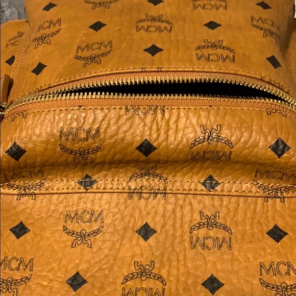 MCM tan backpack - Picture 5 of 6